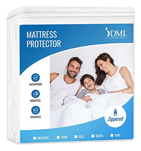 Protector De Colchón Impermeable Dmi, Funda De Colchón Inclu