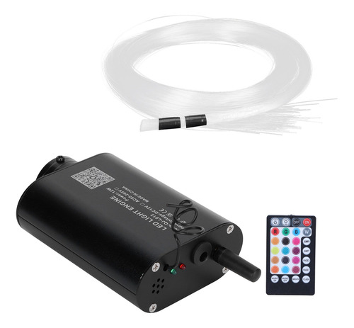 Lámpara De Cable De Fibra Óptica De 12 W Y 2 M, Kit De Luces