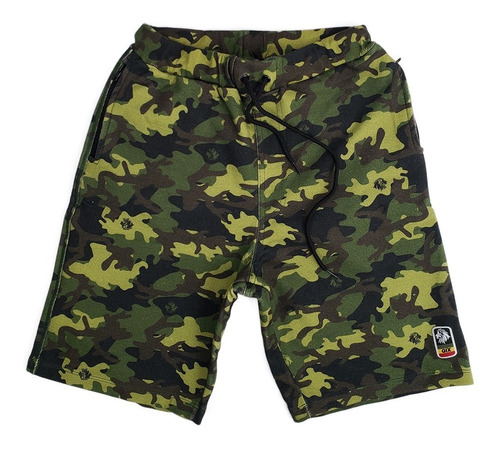  Bermuda Masculina Qix Skate Roots Camuflada 4202