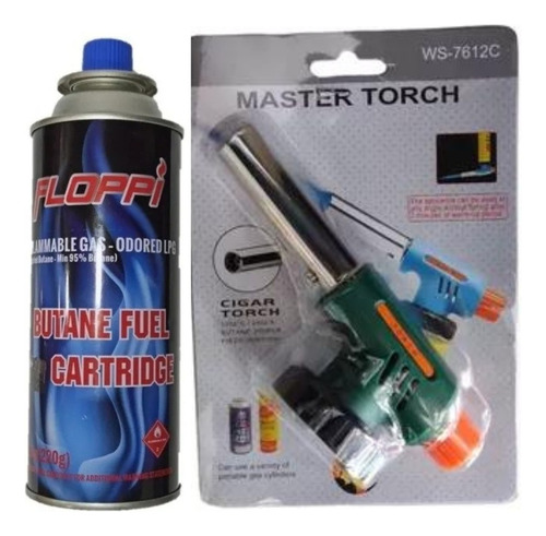 Soplete Master Torch + Gas Butano