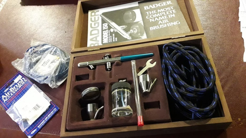 Aerógrafo Badger 150-4 Pk Con Manguera Incluida (Usado)