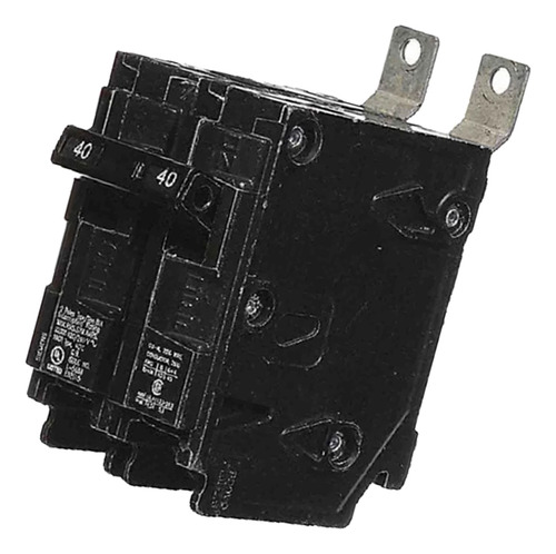 Interruptor Termomagético Qd 2p 40a Siemens Qo240 Color Negro Corriente Nominal 40 A