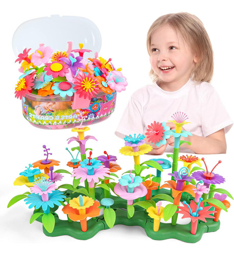 Gili Flower Garden Building Toys Toys - Construye Un Juego D