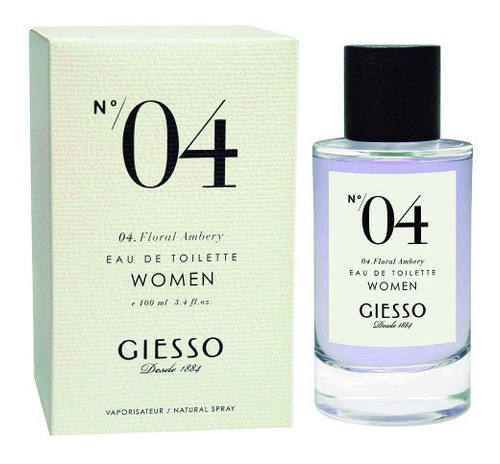 Imagen 1 de 1 de Perfume Giesso N°4 Mujer X100ml