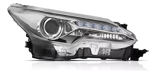 Par Farolete Hilux Sw4 Elétrico Com Motor Led 2016 17 A 2020