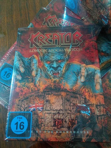 Kreator - London Apocalypticon Live At The Roundhouse Cd/blu