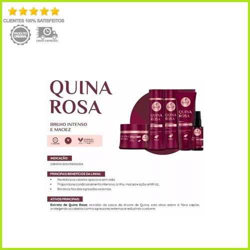 Kit Haskell Shampoos 1 Litro - Tutano, Mandioca E Quina Rosa
