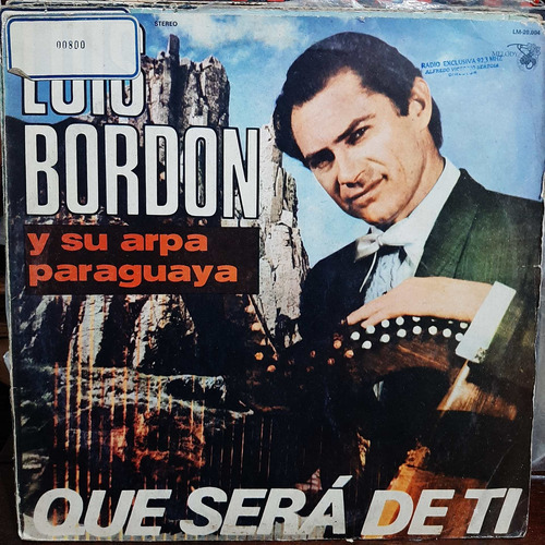 Vinilo Luis Bordon Su Arpa Paraguaya Que S Libros Del Mundo
