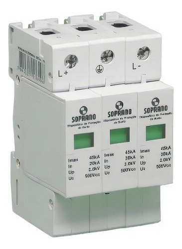Interruptor diferencial Soprano DPS3-500VCC