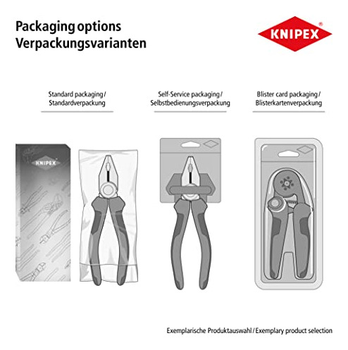 Alicates Crimpar Knipex 97 53 04, Acceso Lateral