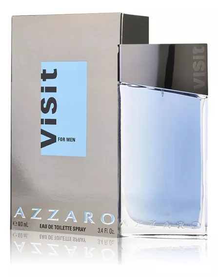 Perfume Azzaro Visit For Men Eau De Toilette 100ml Original 
