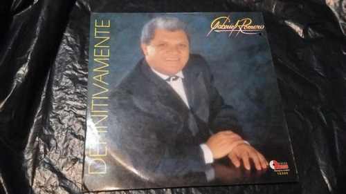 Gabriel Romero Definitivamente Lp Vinilo Cumbia