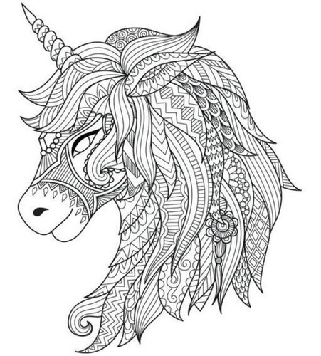 Imagen 2 de 5 de Libro Para Colorear Maravillosos Unicornios Magicos Cuentos