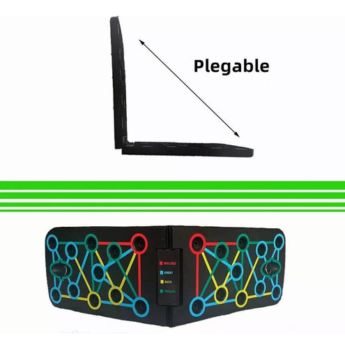 Bebeay Tabla Push-up Plegable, Tablero Para Lagartijas