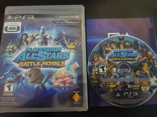 Playstation All-stars Battle Royale Playstation 3 Físico Ori