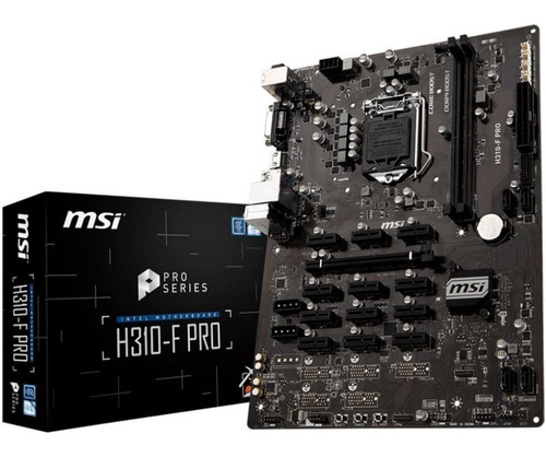 Motherboard Msi H310-f Pro 9na Intel 1151 Ddr4 Tranza