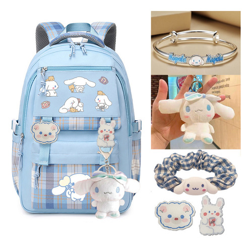 Set De Mochilas De Dibujos Animados Cinnamoroll Kawaii