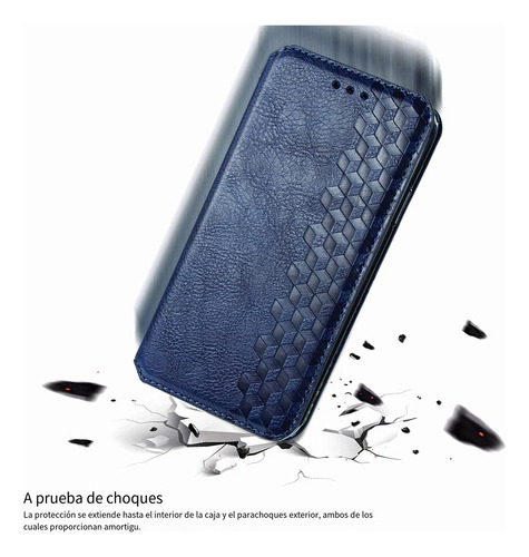 Funda De Piel Tipo Cartera Para Oppo Reno 13 F 4g, Reno 13 F 5g Y A5 Pro, Cierre Magnético Oculto
