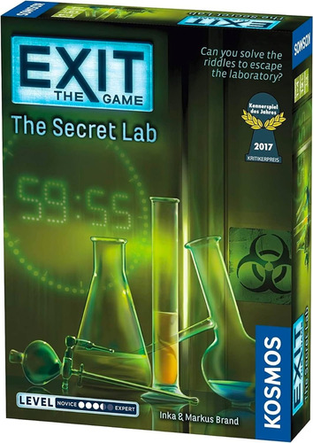 Exit: The Game  The Secret Lab (inglés) Juego De Mesa
