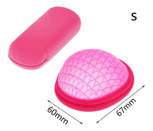 Disco Menstrual Con Diseño De Ajuste Plano Esterilización Ex