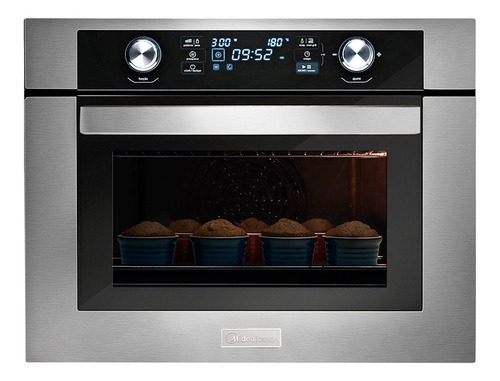 Forno de embutir elétrico Midea MYAC72 45L inox 220V