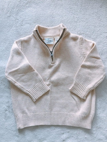 Sweater Con Cierre Niños The Children's Place Beige 12/18 Me