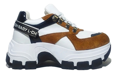 Imagen 4 de 4 de Zapatillas Damon Blanco/suela