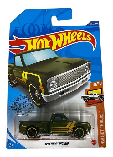 69 Chevy Pickup Hot Wheels 10/10 (202)