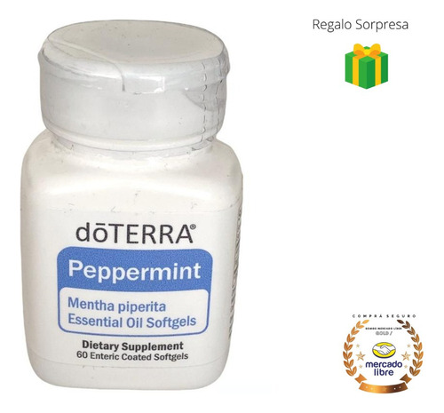Menta Doterra 60 Cap. Aceites Esenciales