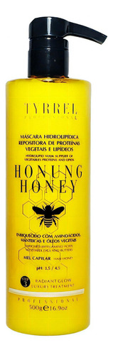Tyrrel Máscara Honung Honey Repositora Lipídeos Mel Capilar