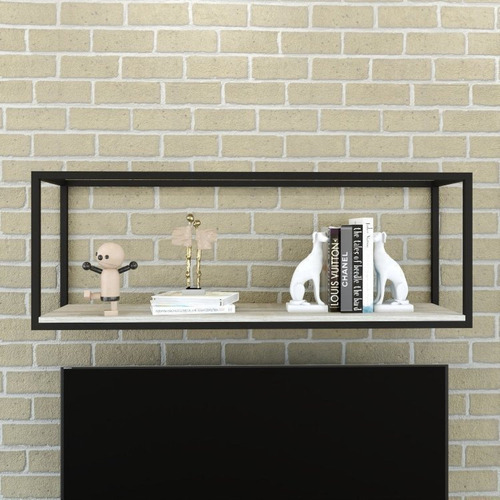 Conjunto Rack Para Tv Até 50 Polegadas 1 Nicho Aéreo