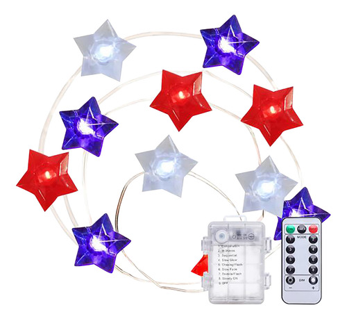 Cable De Cadena De Control Remoto Con Luces Led Rojas, Blanc