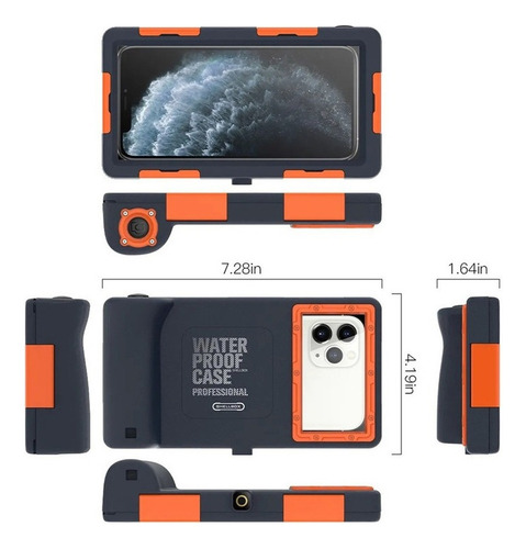 Bake Funda Impermeable For Teléfono Shellbox Bajo El Agua