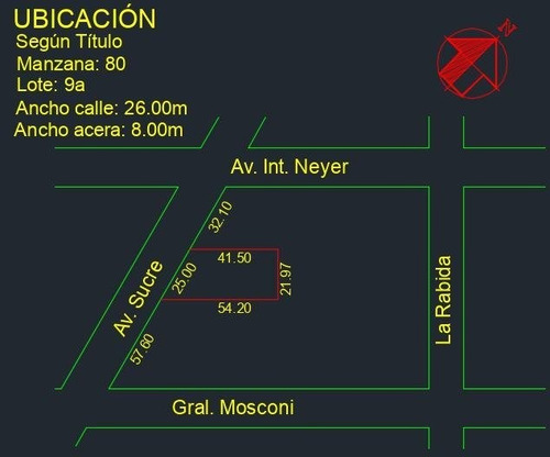 Imagen 1 de 2 de Terreno - Beccar Alto