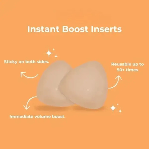 Sujetador Snowy Sticky Inserts Instant Lift & Boost, Lavable
