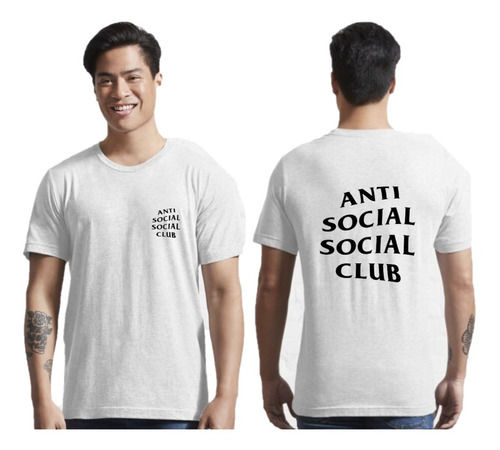 Remera Antisocial Social Club - Unisex Manga Corta - A01