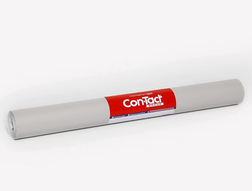 Papel Adesivo Autocolante Fosco Opaco 45cm X 10mts Diversos Cor Cinza