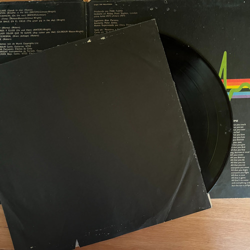 Vinilo Pink Floyd - El Lado Oscuro De La Luna Lp 1973 Estándar (Usado)