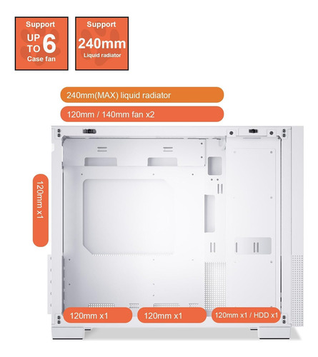 Segotep Memphis-s Meow Edition, M-atx Mini Tower Pc Case Con