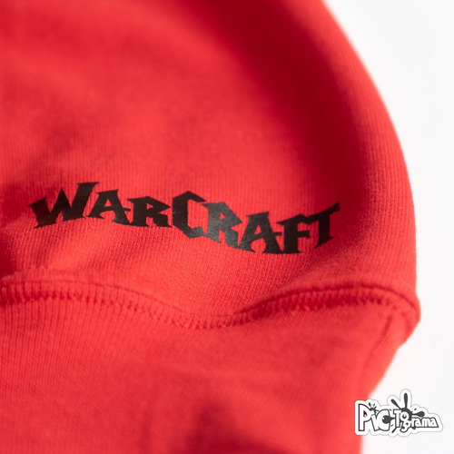 Buzo Con Capota Games - World Of Warcraft - Horde - Buso