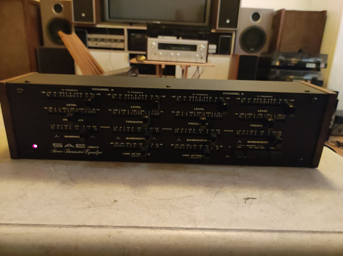 Ecualizador Stereo Paramétrico Sae 180 Excelente Made In Usa (Usado)