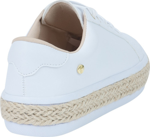 Tenis Feminino Casual Sola Corda Tendência | Branco, Jeans | Mercado Livre