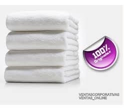 Toallas Blancas Hoteleras 120 X60 Ama De Casa Sensacion