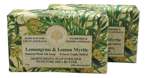 Wavertree & London Lemongrass And Myrtle Barra De Jabon Natu