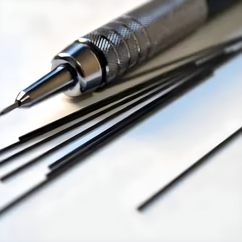 Grafite Pentel Hi-polymer Super 0.9mm 2h Com 12 Unidades