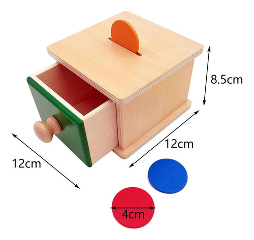 . Caja De Madera Montessori Educación Temprana For Regalo De