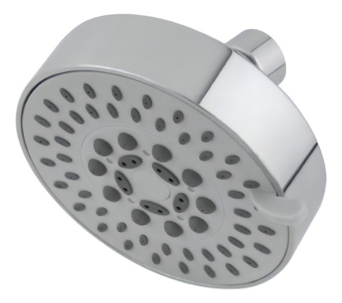 Regadera Redonda 3 Funciones Alta Presion Abs Cromo Dica Color Plateado