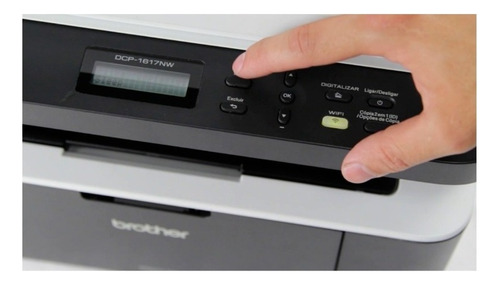 Brother Dcp-1617nw, Impresora Multifuncional Laser Wifi, A4