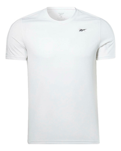 Remera Reebok Running Hombre Ss Tech Blanco Cli