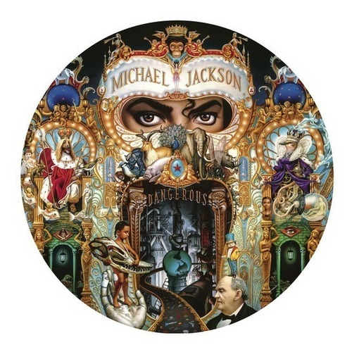 Vinilo Michael Jackson -dangerous 2 Lp (picture Disc Vinyl )